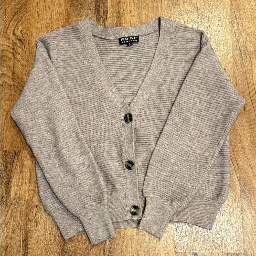 Poof Cardigan Women's Size Small